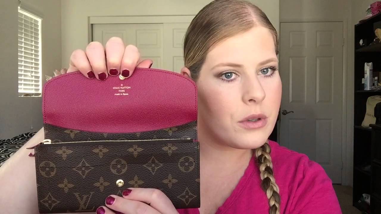 Unboxing of Louis Vuitton Clemence & Emilie Wallets 