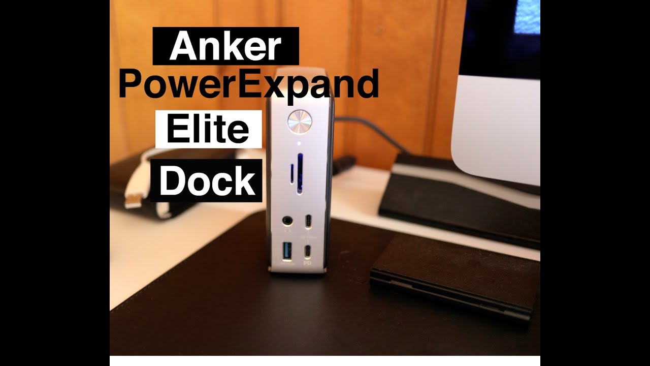 Anker PowerExpand Elite 12-in-1 Thunderbolt 3 and USC-C Dock - YouTube
