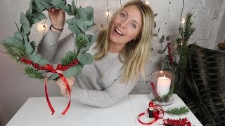 JULPYSSEL | DIY | JULKRANS AV EN GALGE JULPYSSEL | DIY | JULKRANS AV EN GALGE