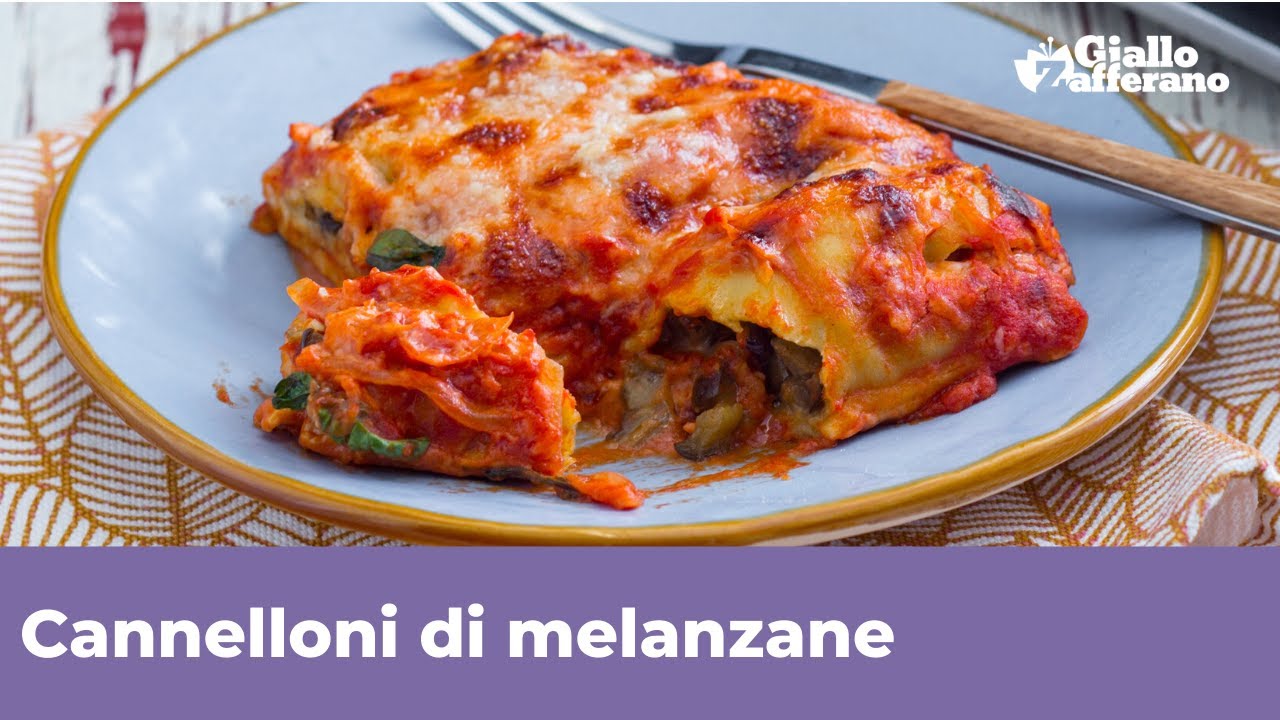 Каннеллони из баклажанов с фасолью: сливочно-вкусные!...