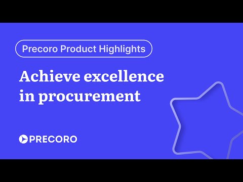 How to optimize procurement process with software - # 1Product demo - Precoro Procurement Software