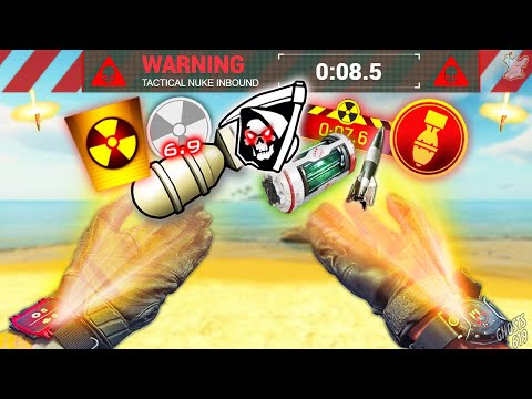 The NUKE in EVERY Call of Duty CHALLENGE...☢️