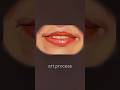 Digital painting speedpaint lip studies #digitalart #speedpaint #drawing
