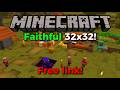 Faithful 32x32 Texture Pack For Minecraft BE/PE 1.21+