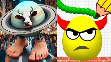 Italian Brainrot Vs Draw To Smash Gameplay Challenge Puzzle Merge!