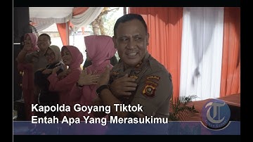 Kapolda Sumsel Goyang Tiktok | Entah Apa Yang Merasukimu