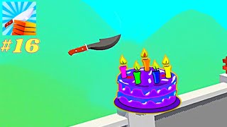 Slice It All 3D-New Knife--All Levels (91)-MAX LEVEL Gameplay Android,iOS  #Shorts