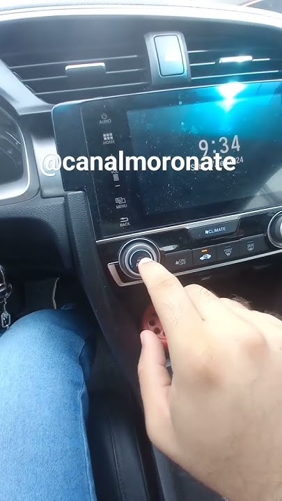 Como Ligar o Ar condicionado do Honda Civic EXL 2017#carros#loja #dicas ...