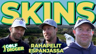 RAHAPELIT ESPANJASSA - Skins Mappe vs Juho vs Jarkko Raski