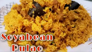 Soyabean pulao | Pulao recipe | सोयाबीन पुलाव रेसिपी | Soya Chunks Pulao