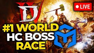 🚀WORLD #1 HCSSF 100🚀LETS RACE🚀!s4guide !s4compendium !rip1 !hcbossrace !maxroll #DiabloPartner