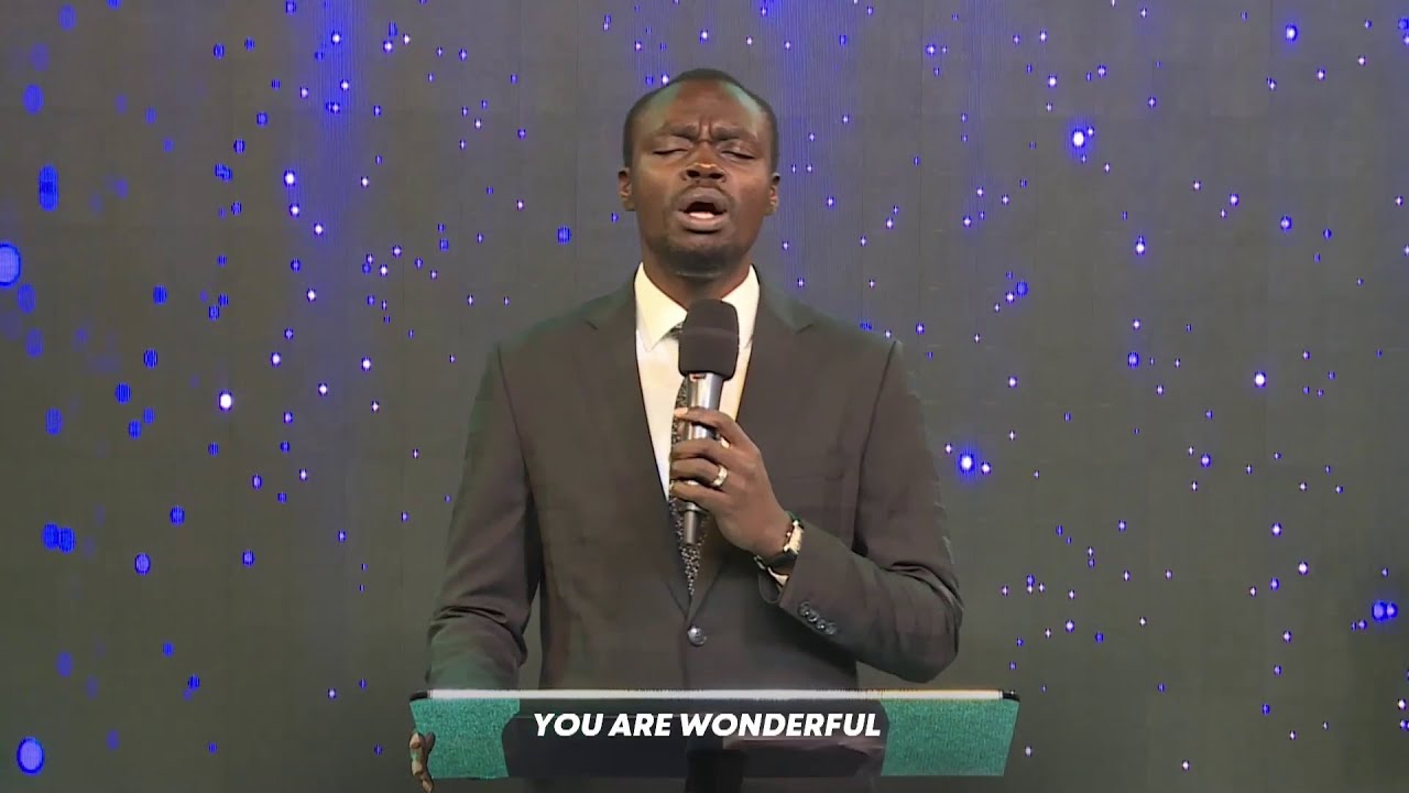 You are wonderful We bow down and worship  You are worthy of it all Phaneroo 346 Worship