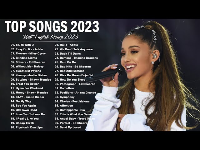 Músicas Internacionais Mais Tocadas 2023 - Melhores Musicas Pop  Internacional 2023 