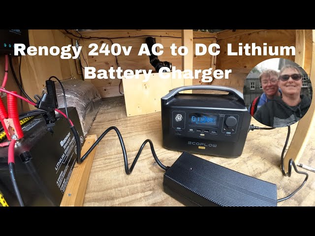 Renogy 20A AC-to-DC LFP Portable Battery Charger