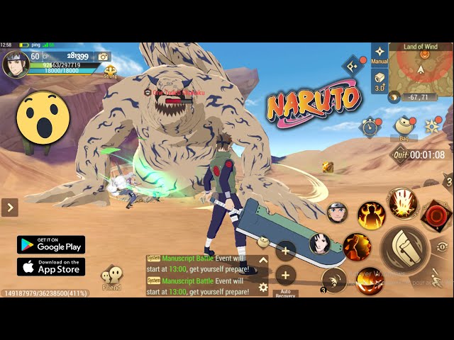 100% Ninja-Naruto Mobile Games-Android e Apple