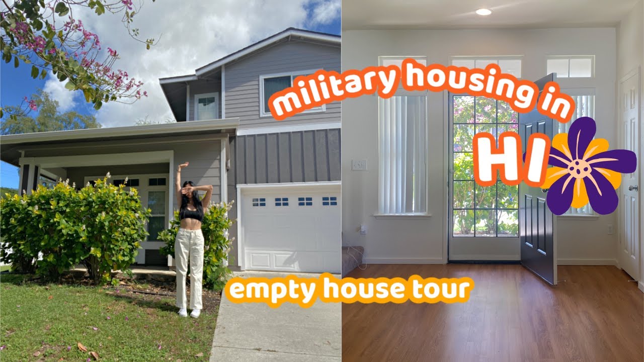 empty house tour | Oahu housing military community