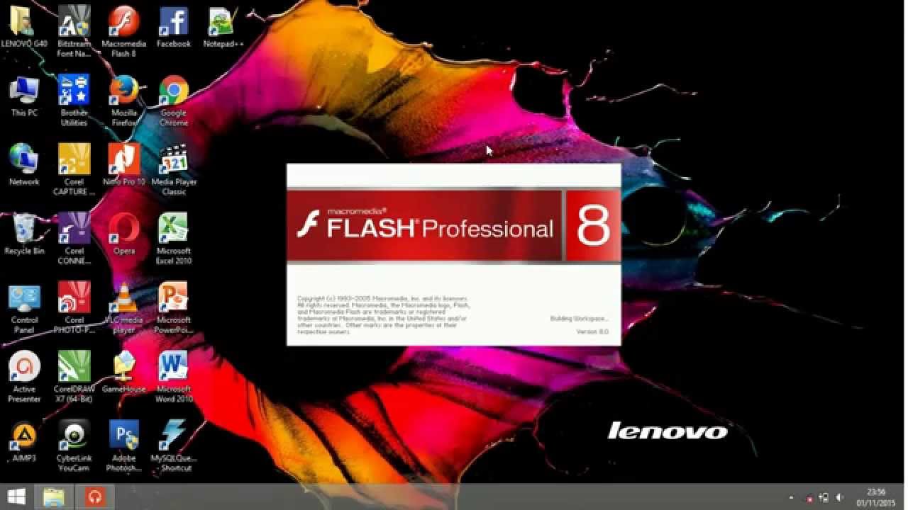  Membuat  Animasi  dengan Flash  8 Febriana Setia 1101141335 