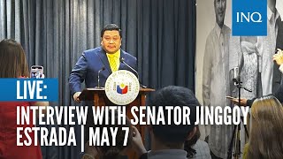 LIVE: Interview with Senator Jinggoy Estrada  | May 7