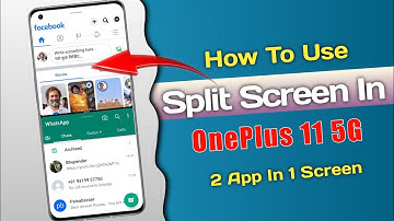 OnePlus 11 5G 📱How To Use Split Window In Oneplus 11/11R