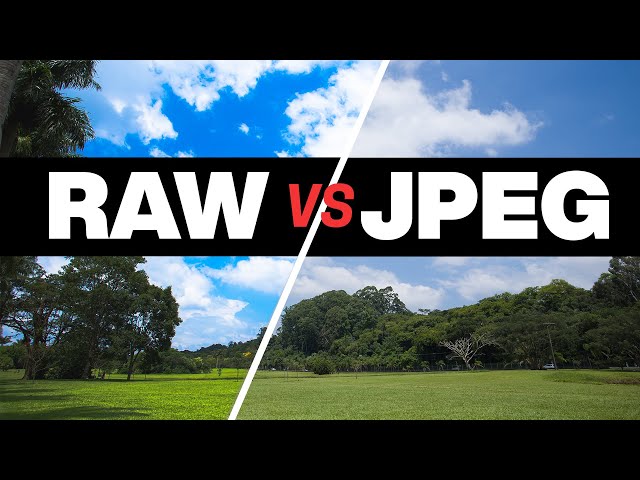 JPEG versus RAW: Qual é melhor?