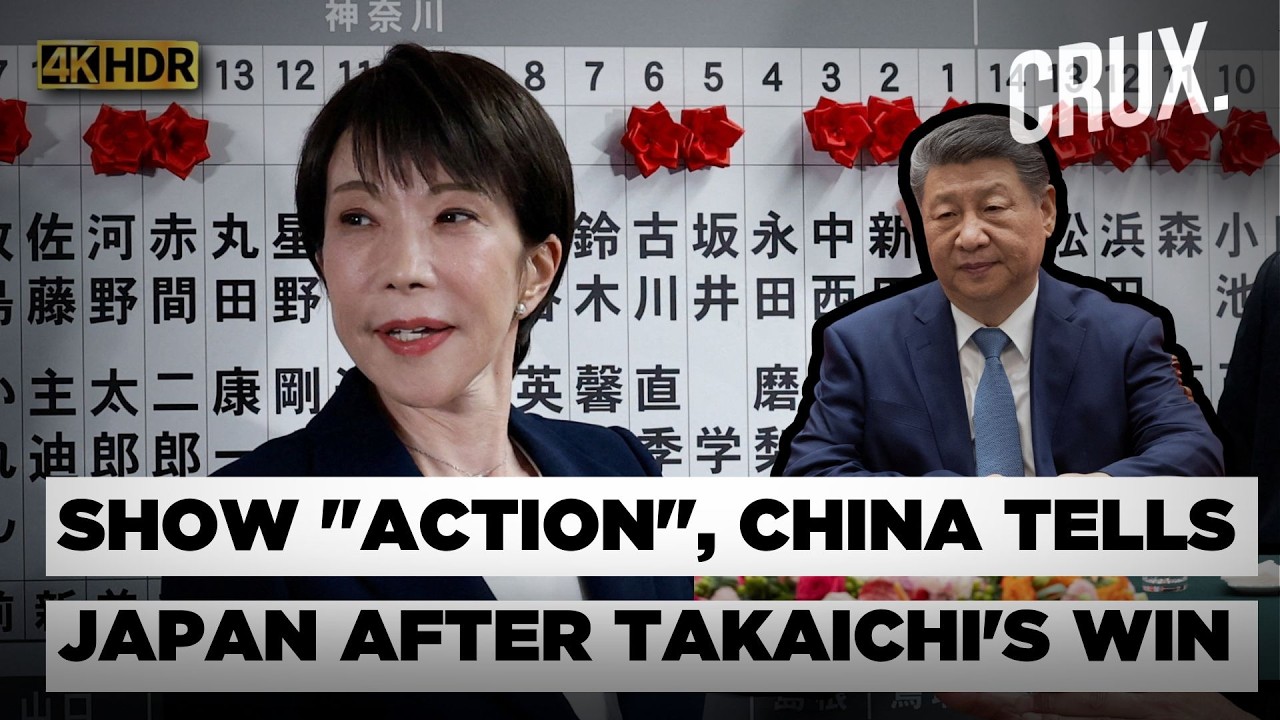 China Vows to Target Separatists in Taiwan, Tells Japan to Show ‘Action’ on Takaichi’s Remarks | 4K