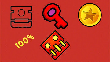 How To 100% Complete Geometry Dash: Meltdown’s Airborne Robots Level! (All Coins and Keys)