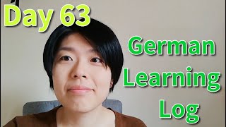 Day63- 英語講師のドイツ語チャレンジ / German Learning / Deutsch Lernen [学習Vlog]