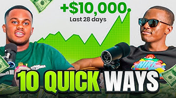 10 Quick Ways to Make $10,000/Month In 2024 | Beginners Guide