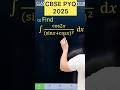 Q) If Integration ∫ cos2𝑥/((sin𝑥+cos𝑥)^2 ) d𝑥 #cbse2024 #CBSE2025 #cbse #integration