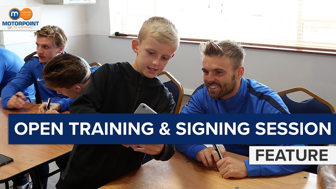 the lion king Open Training & Signing Session