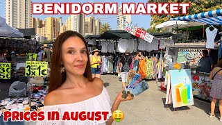 Benidorm Wednesday Market: Prices in August!