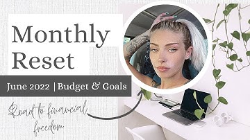 Monthly Reset 2022 | Budget, Goal Setting & Self Reflecting