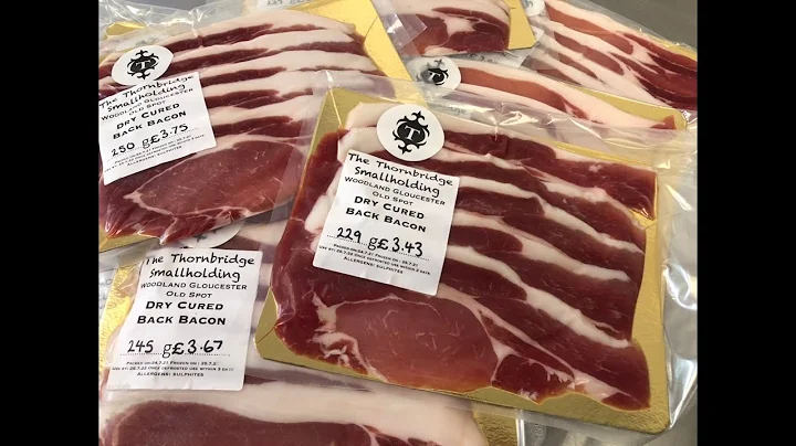 How we make our dry cured back bacon from Gloucester old spot pork