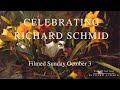 Celebrating Richard Schmid - Live October 3, 2021 - For more info visit www.richardschmidart.com