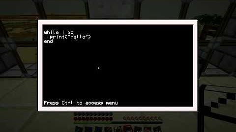 Computercraft - From noob to pro [5a] - While Loops