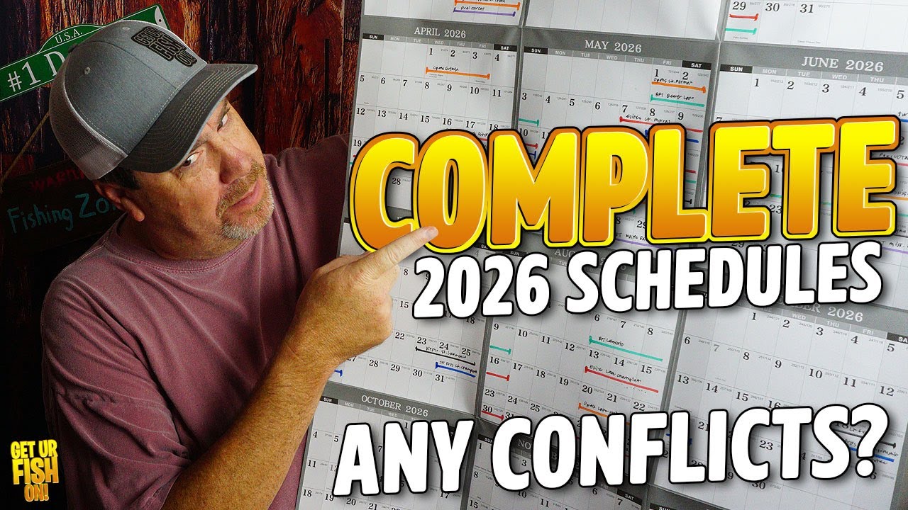 What Does the 2026 Professional Bass Fishing Schedule REALLY LOOK LIKE