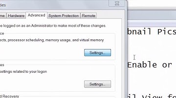 How to Enable /disable Thumbnail View for Pictures in Windows