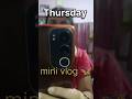 Thursday mini vlog 🦋 #trending #viralvideo #lifeisbutadream #food #bengali #minivlog