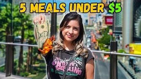 5 Meals Under $5 in LAS VEGAS