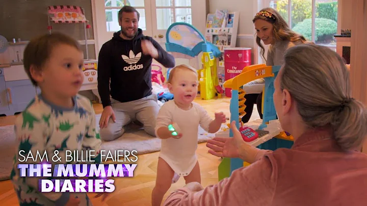 Rosie WALKS for the First Time | The Mummy Diaries