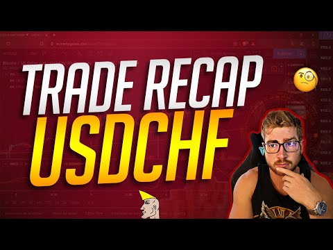 Forex Trade Recap: USDCHF (One Long Trade)