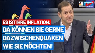 Die Inflation Wurde Von Unserer Regierung Verursacht Roger Beckamp - Afd -Fraktion Im Bundestag