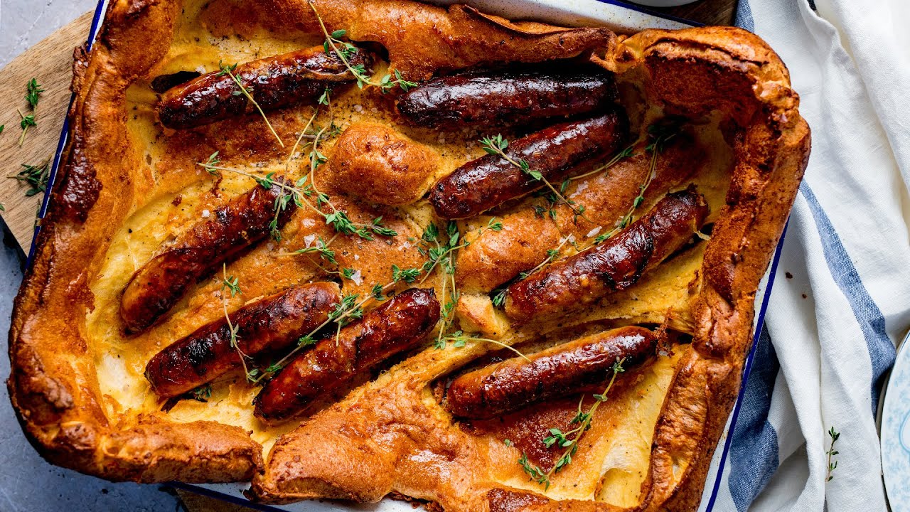 Toad In The Hole With Red Onion Gravy Nicky S Kitchen Sanctuary
