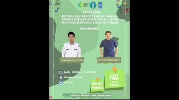 Diklat Mahasiswa Jurusan Gizi Polkesmas Pelatihan Pembuatan Website Menggunakan Google Site