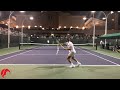 Nadal forehand  backhand drills indian wells 2019  court level view