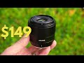 A remarkably cheap 35mm f18 af lens