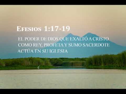 Efesios 1 23 El Poder Que Exalto A Cristo Actua En Nosotros Youtube