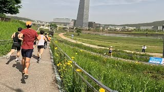 대전 3대하천 마라톤대회 5km 9위