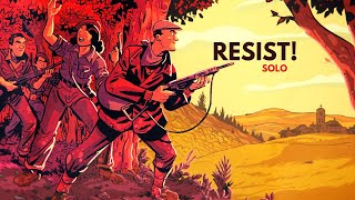 Resist Board Game Playthrough Learn How To Play This Solitaire Card Game