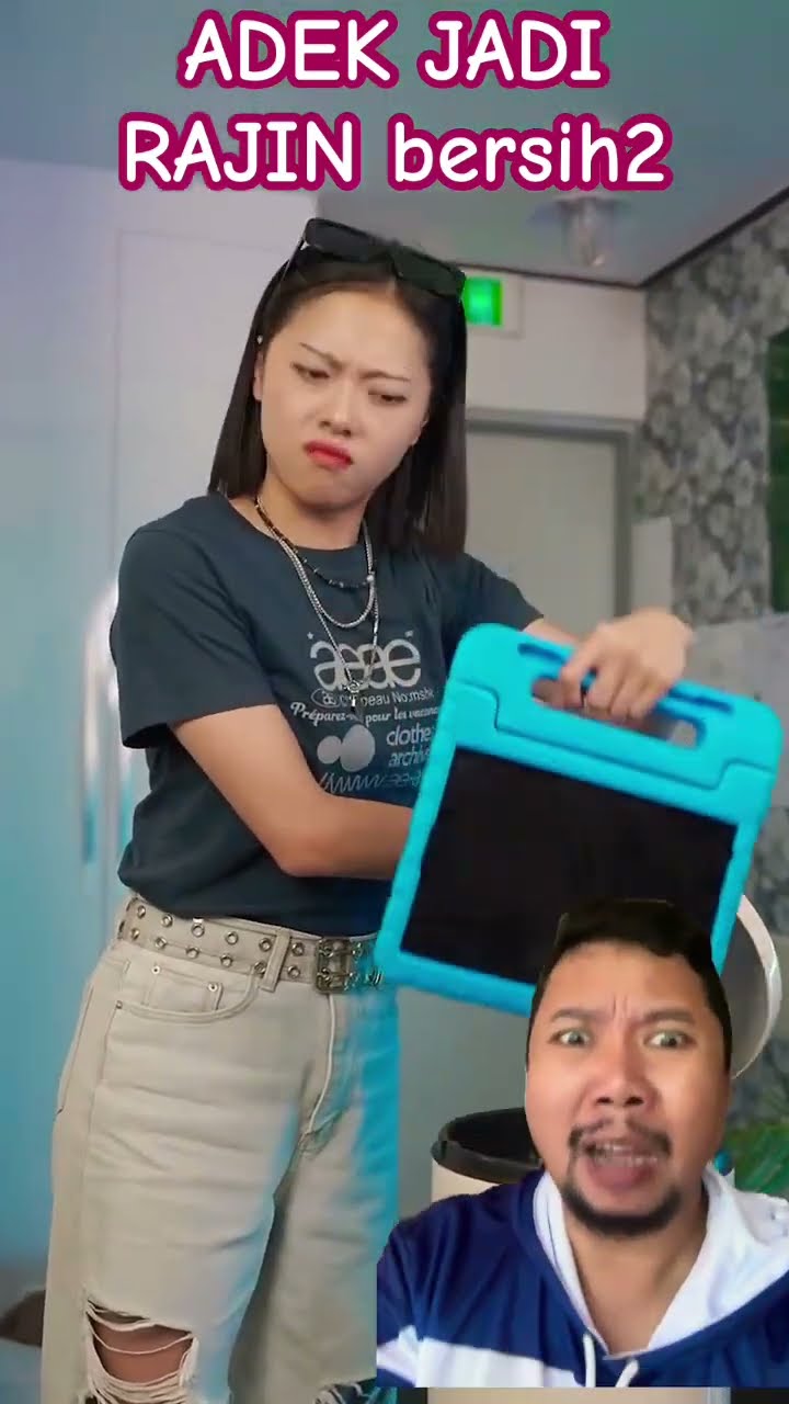 ADEK JADI RAJIN BANTUIN MAMA!!!?? #funny #shortsfeed #shorts #comedy